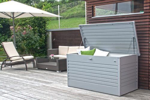 The Biohort LeisureTime Box in silver metallic